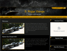 Tablet Screenshot of dwiggsgarage.com